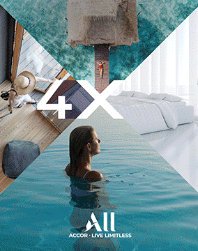 4X poin Reward di hotel baru
